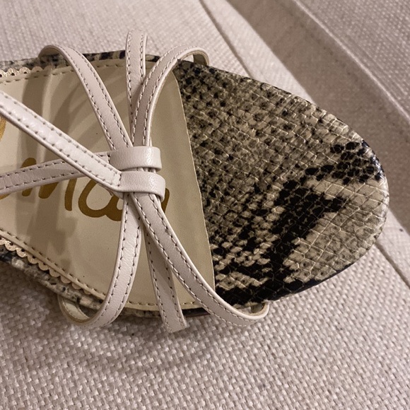 Sam Edelman BRAND NEW snakeskin heel sandals - Picture 4 of 4